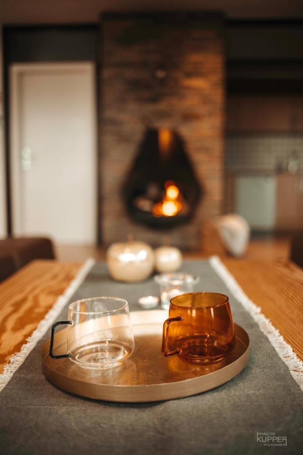 Вилла Le Noir Flohay 30 Pers - Malmedy, Vue, Wellness Экстерьер фото