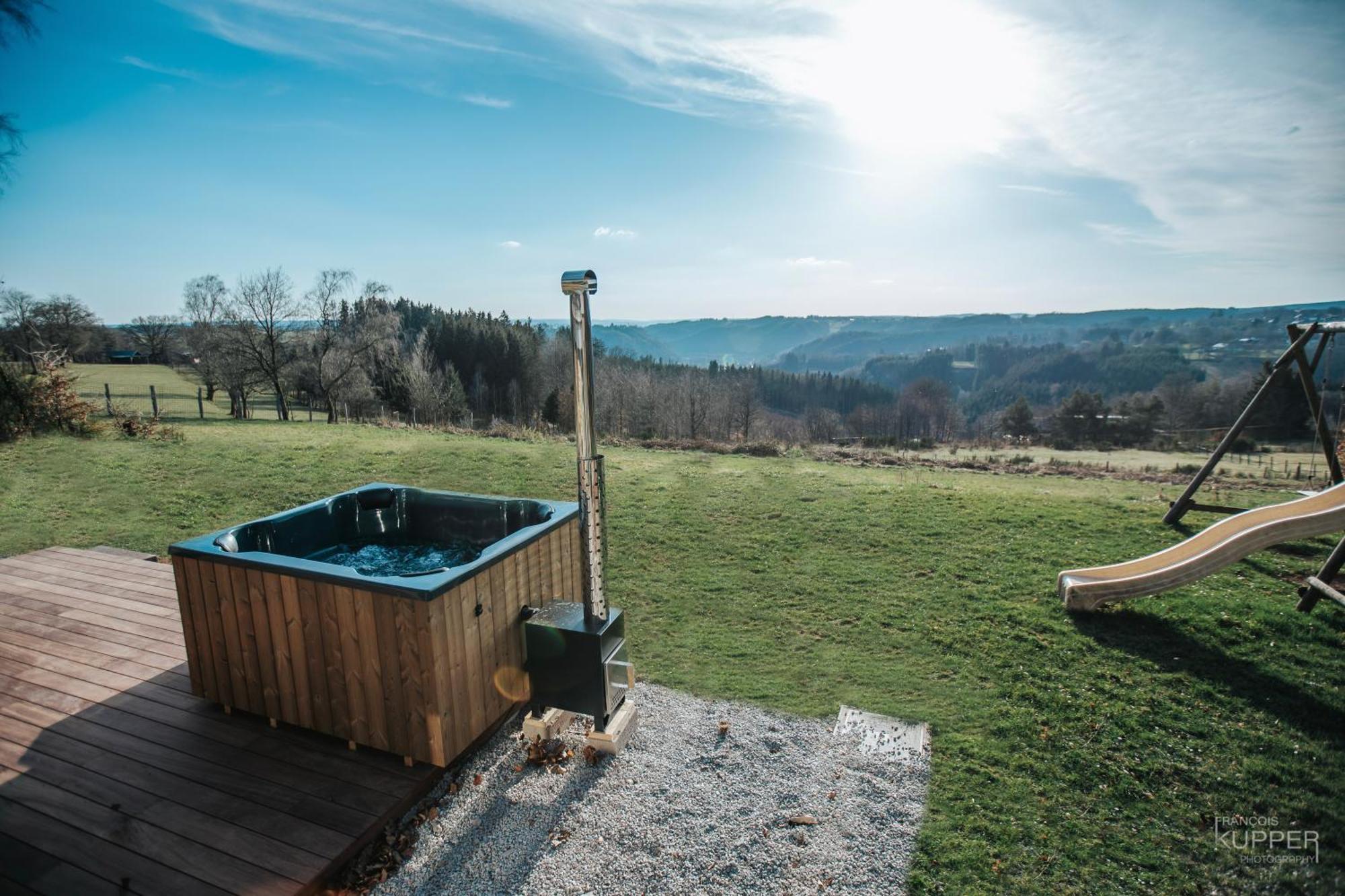 Вилла Le Noir Flohay 30 Pers - Malmedy, Vue, Wellness Экстерьер фото