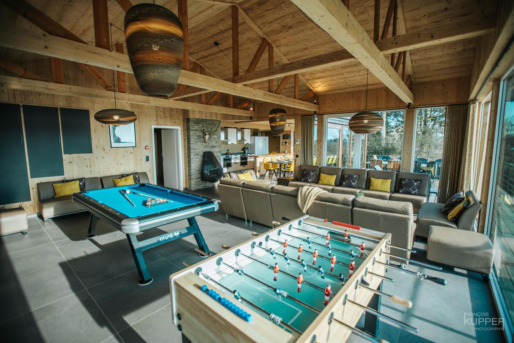 Вилла Le Noir Flohay 30 Pers - Malmedy, Vue, Wellness Экстерьер фото