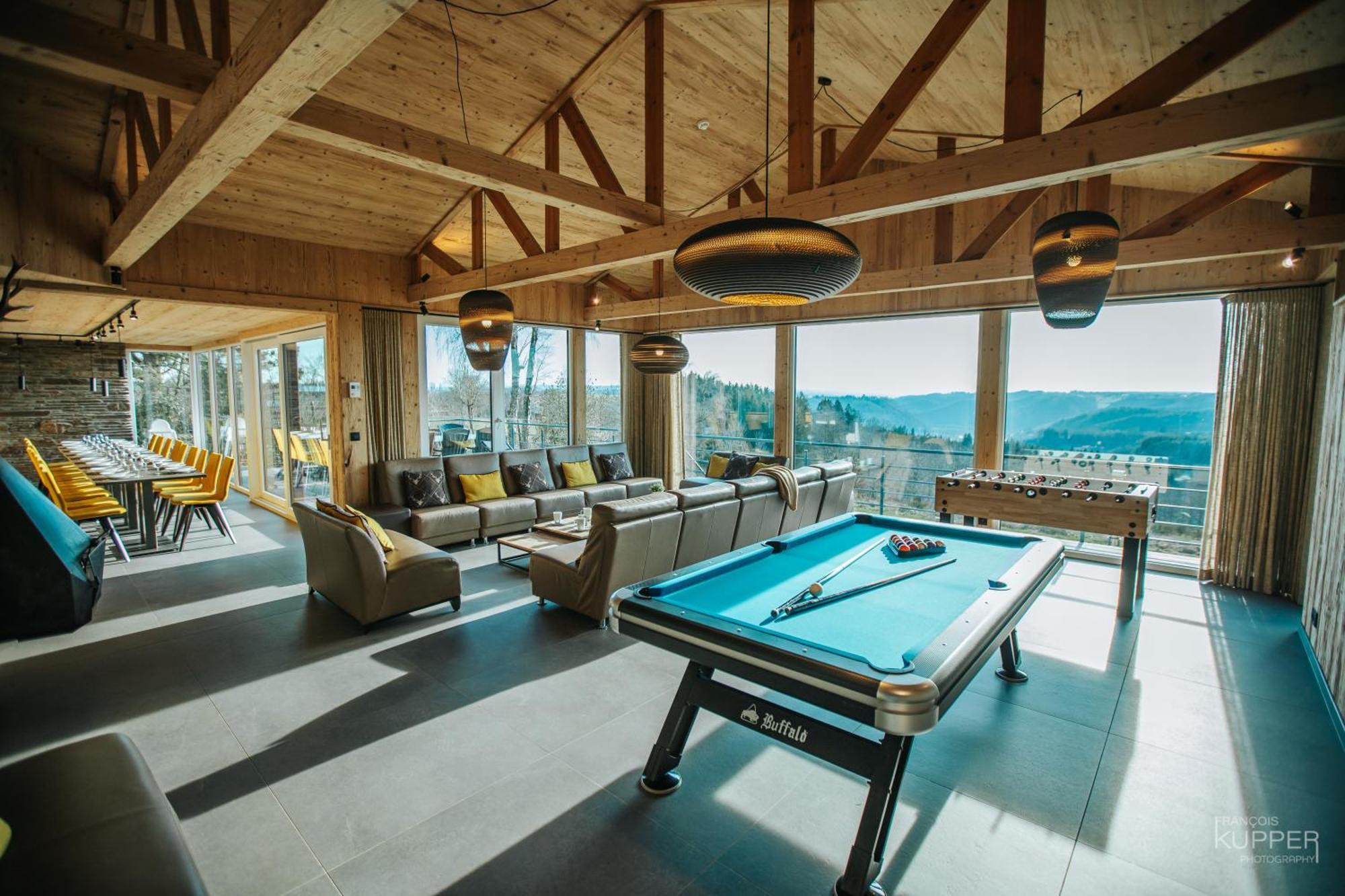 Вилла Le Noir Flohay 30 Pers - Malmedy, Vue, Wellness Экстерьер фото